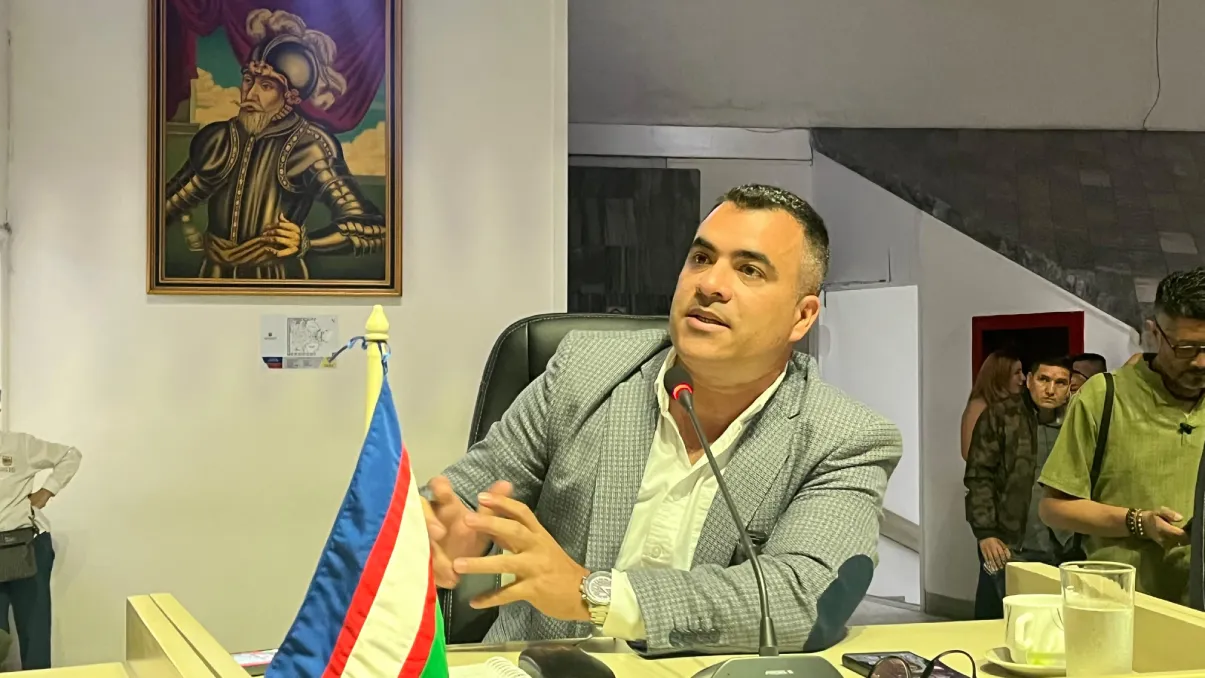 Carlos Andrés Arias en Concejo de Cali